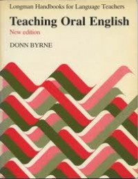 Longman Handbooks for Language Teachers - Teaching Oral English - New Edition