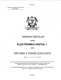 Hanjar Elektronika Digital 1 Prodi Elkasista