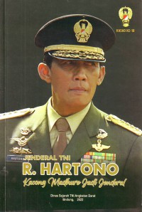 Jenderal TNI R. Hartono Kacong Madhuro Jadi Jenderal: Kasad Ke 18