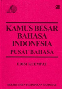 Kamus Besar Bahasa Indonesia-Pusat Bahasa