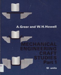 Mechanical Engineering Craft Studies Part 1