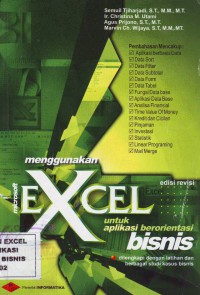 Menggunakan Microsoft Excel untuk Aplikasi Berorientasi Bisnis