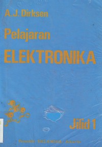 Pelajaran Elektronika Jilid 1