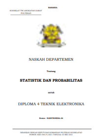 E-Book Hanjar Statistik Dan Probabilitas Prodi Elkasista