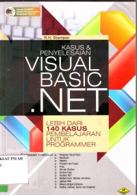 KASUS DAN PENYELESAIAN VISUAL BASIC.NET