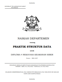 Image of E-Book Hanjar Praktik Struktur Data Prodi Rekamsiber
