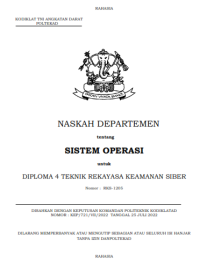 Image of E-Book Hanjar Sistem Operasi Prodi Rekamsiber