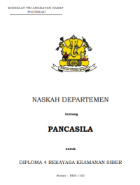 Image of E-Book Hanjar Pancasila Prodi Rekamsiber