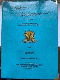 Image of Analisa Desain dan Quality Control Dimensi Bodi pada Kendaraan Listrik Poltekad
