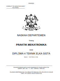 Image of E-Book Hanjar Mekatronika Prodi Elkasista