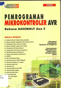 Image of Pemrograman Mikrokontroler AVR bahasa ASSEMBLY dan C