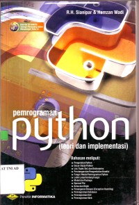 Image of pemrograman python (teori dan implementasi)