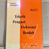 Image of Teknik Penguat Frekwensi Rendah 2
