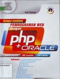 Image of Belajar otodidak PEMROGRAMAN WEB dengan php + ORACLE