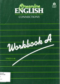 Image of Streamline English Connections: workbook A