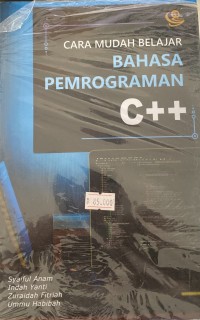 Image of Cara Mudah Belajar Bahasa Pemrograman C++