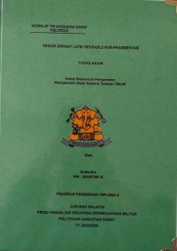Image of Desain Granat Latih Reusable Non-Fragmentasi
