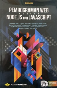 Image of Pemrograman Web Dengan Node.js Dan Javascript.