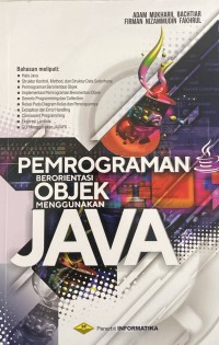 Image of Pemrograman Berorientasi Objek Menggunakan JAVA