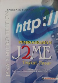 Image of Pemrograman J2ME Tingkat Dasar