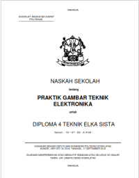 Image of E-Book Hanjar Praktik Gambar Teknik Elka Prodi Elkasista