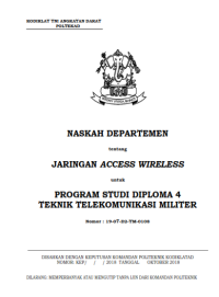 Image of E-Book Hanjar Jaringan Acces Wireless Prodi Telkommil