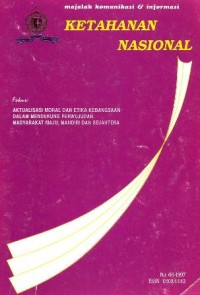 Image of Majalah Komunikasi & Informasi-Ketahanan Nasional No.66