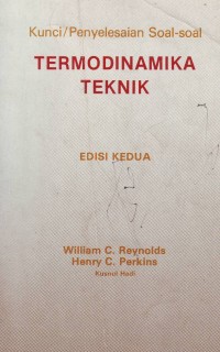 Image of Kunci/Penyelesaian Soal-soal Termodinamika Teknik