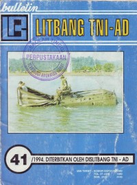 Image of Bulletin Litbang TNI AD No 41