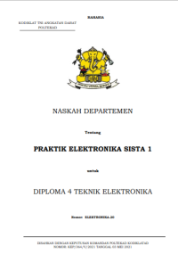 Image of E-Book Hanjar Praktik Elektronika Prodi Elektronika