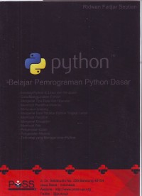Image of Python: Belajar Pemrograman Python Dasar
