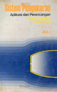Image of Sistem Pengukuran-Aplikasi dan Perancangan Jilid 1