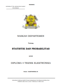 Image of E-Book Hanjar Statistik Dan Probabilitas Prodi Elkasista