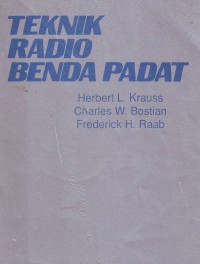 Image of Teknik Radio Benda Padat