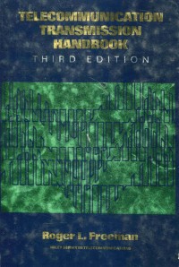 Image of Telecommunication Transmission Handbook