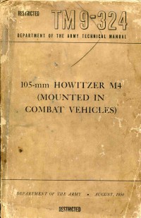 105-mm Howitzer M4 (Mounted In Combat Vehicles)