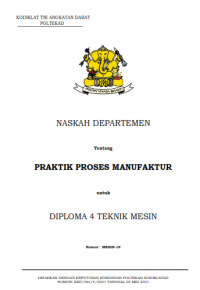 E-Book Hanjar Praktek Proses Manufaktur Prodi Otoranpur