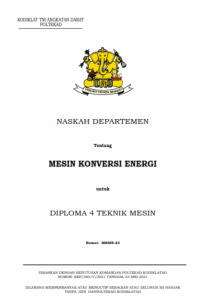 Hanjar Mesin Konversi Energi Prodi Otoranpur