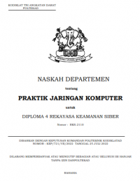 Hanjar Praktik Jaringan Komputer Prodi Rekamsiber