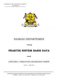 Image of E-Book Hanjar Praktik Sistem Basis Data Prodi Rekamsiber
