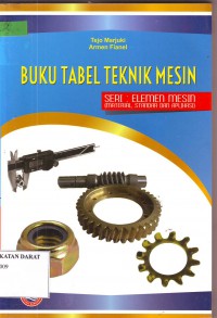 Image of BUKU TABEL TEKNIK MESIN