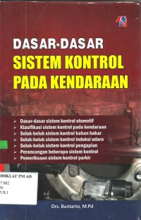 DASAR-DASAR SISTEM KONTROL PADA KENDARAAN