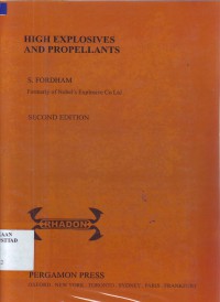 Image of High Explosives And Propellants