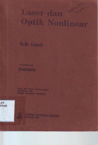Image of Laser dan Optik Nonlinier