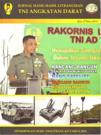 Image of Jurnal Hasil-Hasil Litbanghan TNI Angkatan Darat Edisi 3