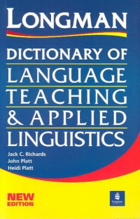 Image of Longman Dictionary of Applied linguistics