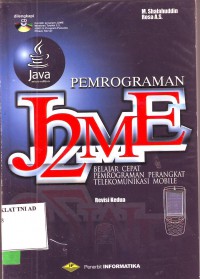 PEMROGRAMAN J2ME