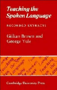Image of Teaching the Spoken Language
