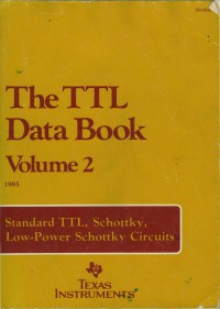 The TTL data book volume 2 - Advanced Low Power Schottky, Advanced Schottky