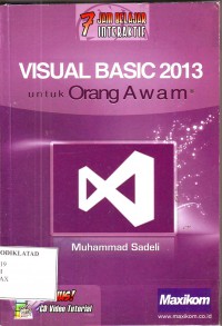 VISUAL BASIC 2013 UNTUK ORANG AWAM